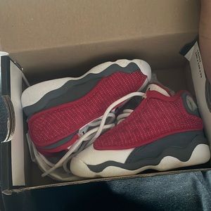 Jordan 13 red flint baby size 4c